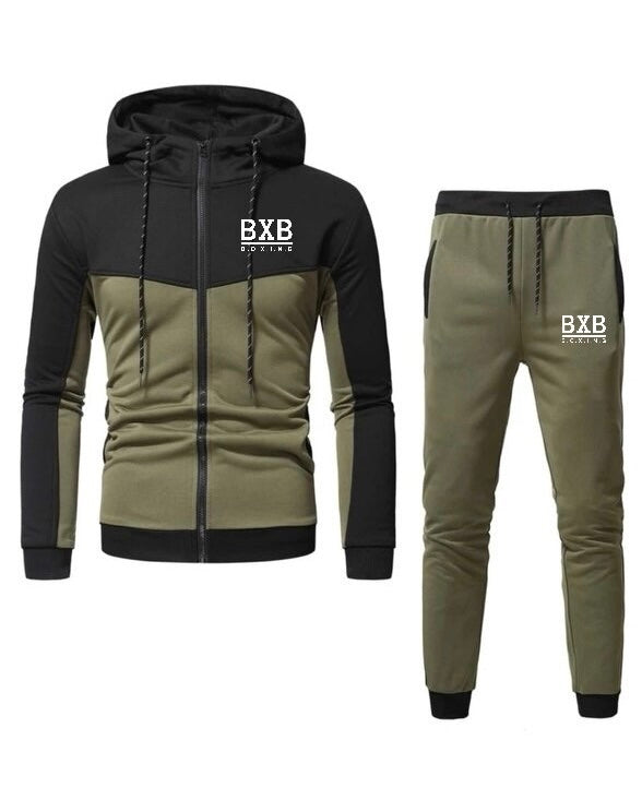 FULL SPORT TRACKSUIT - GREEN/BLACK