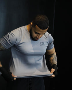 LIGHTWEIGHT GYM T-SHIRT GREY