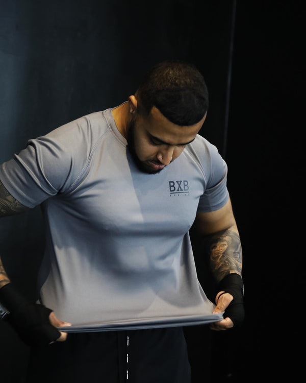 LIGHTWEIGHT GYM T-SHIRT GREY