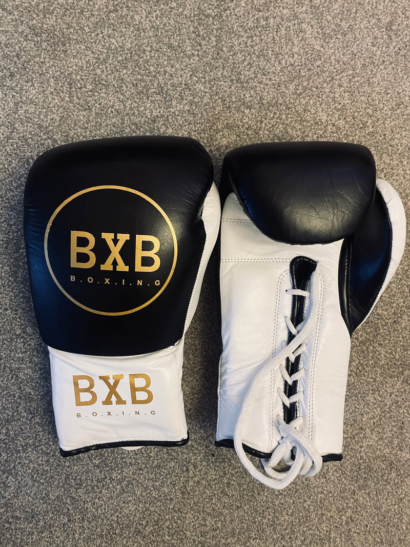 BXB BOXING LACE UP BLACK/GOLD/WHITE