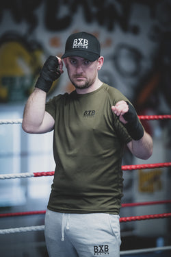 LIGHTWEIGHT GYM T-SHIRT MILITARY GREEN