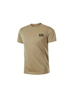 WORKOUT T-SHIRT - SAND KHAKI