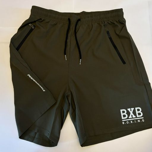 BXB PERFORMANCE SHORTS - MILITARY GREEN